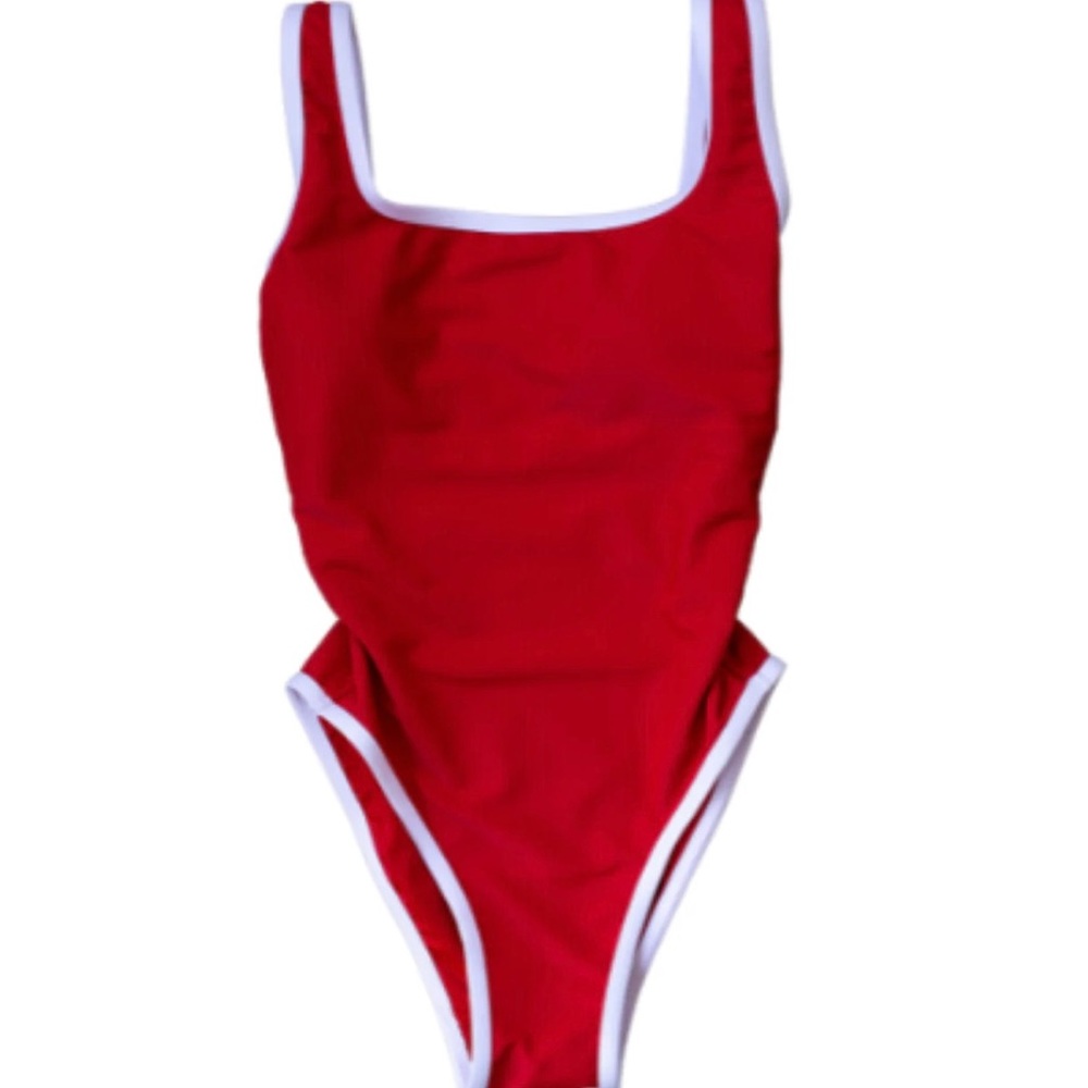 Lain Snow Red One Piece - Small